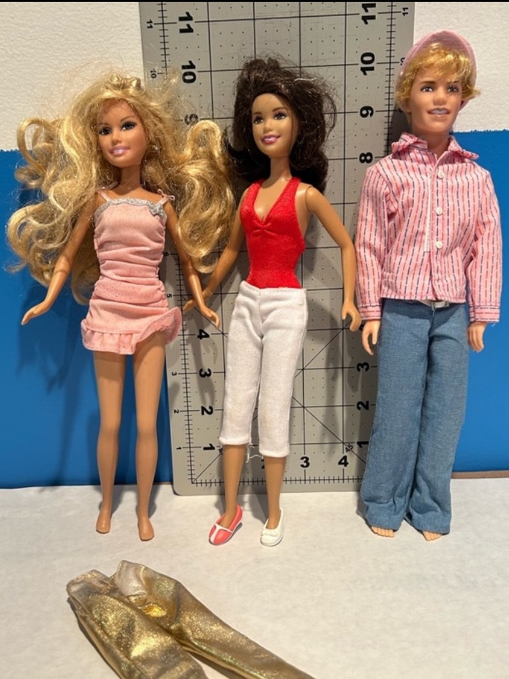 Disney High School Musical 2 Troy Gabriella Sharpay Doll Lot of 3 HSM Dolls